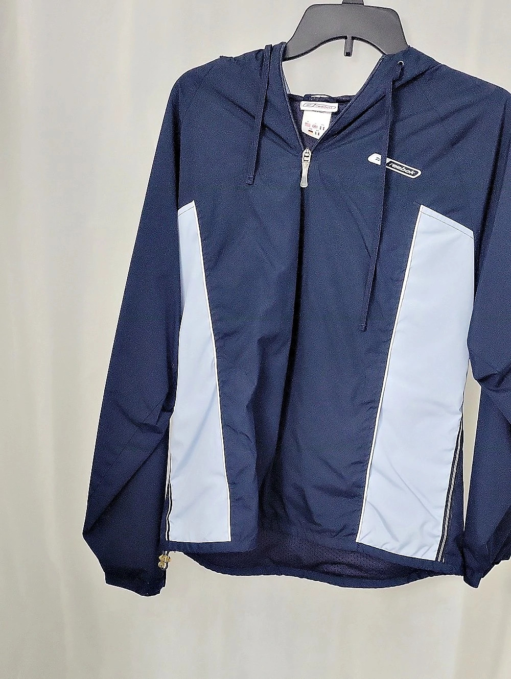 Reebok Men's Color Block Hooded Windbreaker